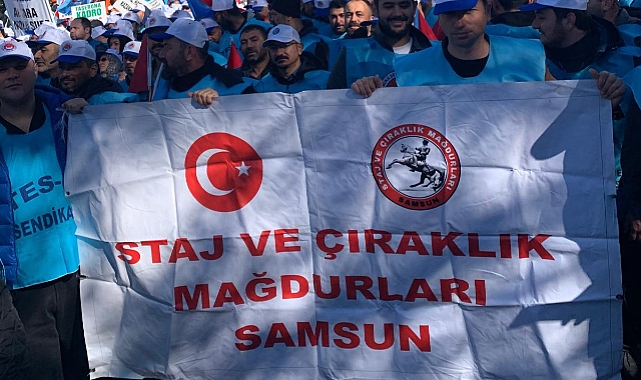 Tes-İş Samsun Şubesi, Türk-İş'in 'Zordayız Geçinemiyoruz' Basın Açıklamasına Katıldı