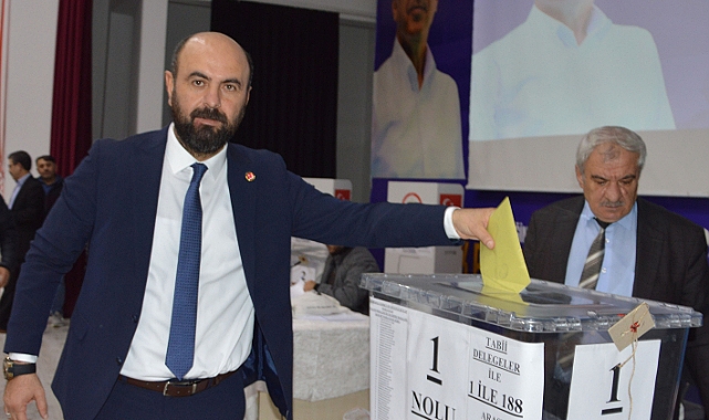 AK Parti Havza İlçe Başkanlığına Aziz Pekşen Seçildi