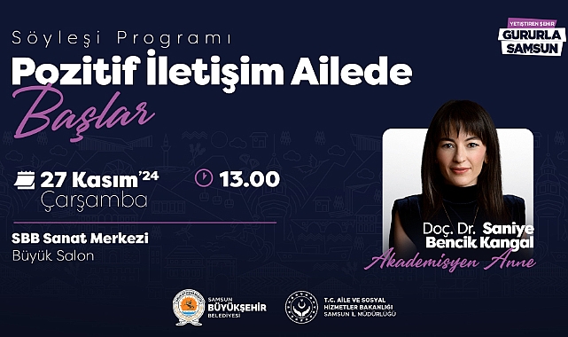 'Akademisyen Anne' Samsun’da Vatandaşlarla Buluşuyor