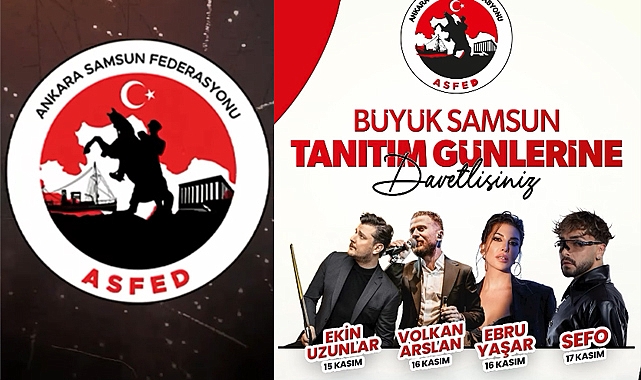 Ankara'da Samsun Tanıtım Günleri Coşkusu Başlıyor