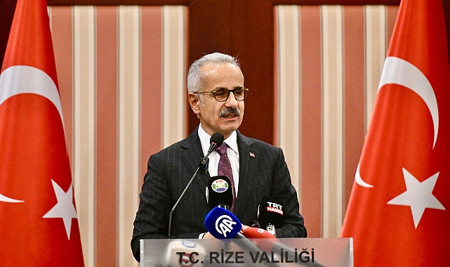 Bakan Uraloğlu’ndan Rize’ye Müjde