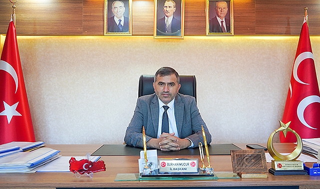 MHP Samsun İl Başkanı Burhan Mucur’dan 24 Kasım Öğretmenler Günü Mesajı