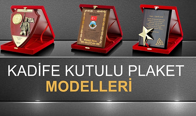 İstanbul Plaket ile Yenilikçi Plaket Kutusu ve Ödül Ürünleri