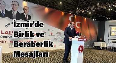 İzmir’de 'Bir ve Birlikte Hilal'e Doğru Türkiye Toplantıları' Coşkuyla Gerçekleşti