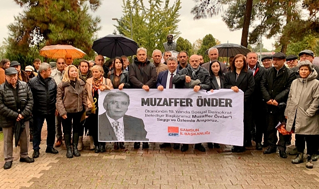 Muzaffer Önder, Vefatının 19. Yılında Saygı ve Özlemle Anıldı