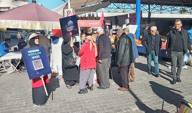 Saadet Partisi İzmir İl Kadın Kolları, Vatandaşın Sesini Ankara’ya Taşıyor