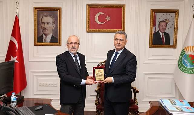 Samsun Yazarlar Derneği’nden İlkadım Belediye Başkanı İhsan Kurnaz’a Ziyaret