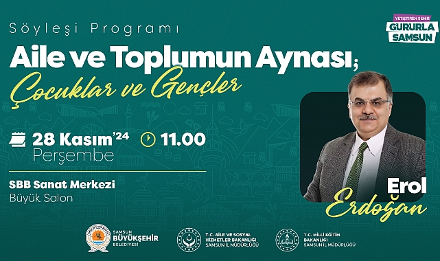 Yazar Erol Erdoğan Samsunlularla Buluşuyor
