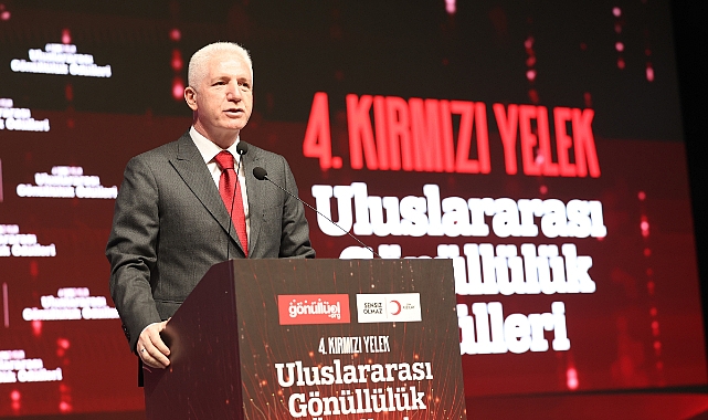 4. Kırmızı Yelek Uluslararası Gönüllülük Ödülleri Sahiplerini Buldu