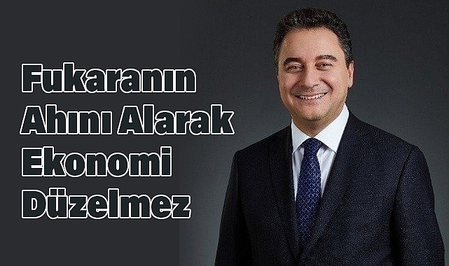 Ali Babacan'dan Asgari Ücret Zammına Eleştiri
