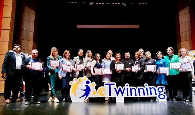 Bafra’da öğretmenlere e-twinning ödülü