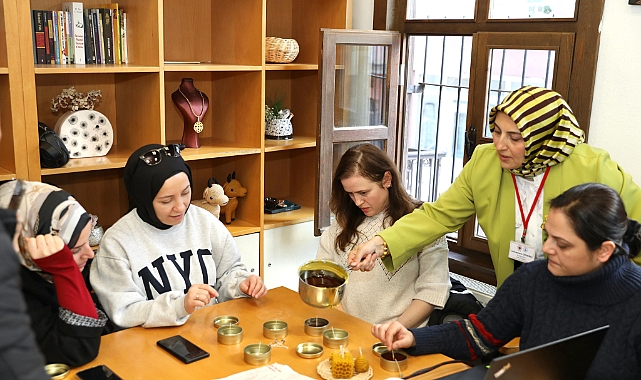 Bal mumu “büyükşehir” ile sanat eserine dönüştü