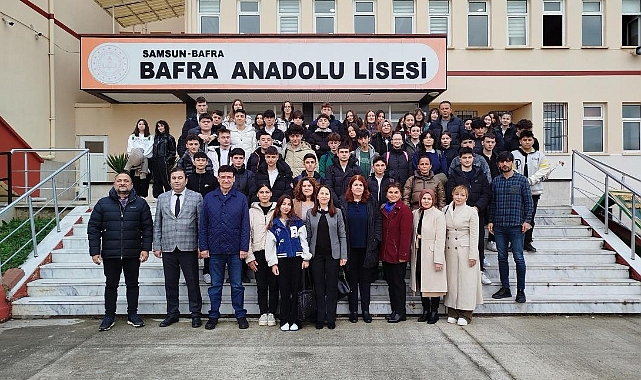Bafra Anadolu Lisesi Öğrencilerine Bonus Hoca’dan İlham Veren Seminer
