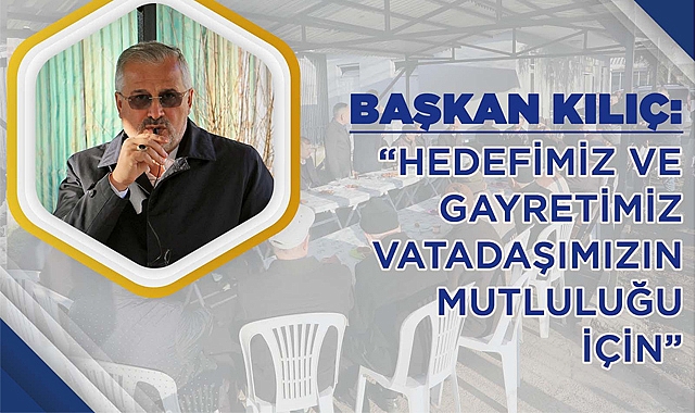 Başkan Kılıç, Alparslan Mahallesi'nde Vatandaşlarla Buluştu