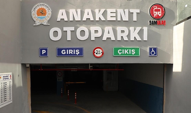 Çiftlik Mekanik Otoparkı ve Anakent Otoparkı Samsun’da hizmete açıldı