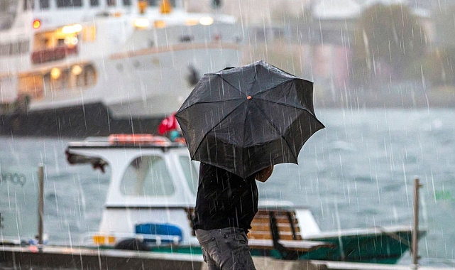 İstanbul’da Sağanak Yağış Uyarısı