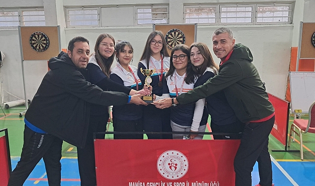 Manisa’da Okul Sporları Dart Şampiyonları Belli Oldu