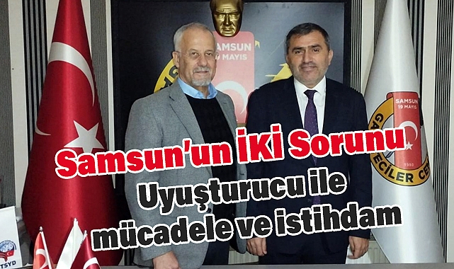 MHP'li Başkan Gazeteciler Cemiyeti'nde: 'İstihdam Ve Uyuşturucu En Önemli İki Sorun'