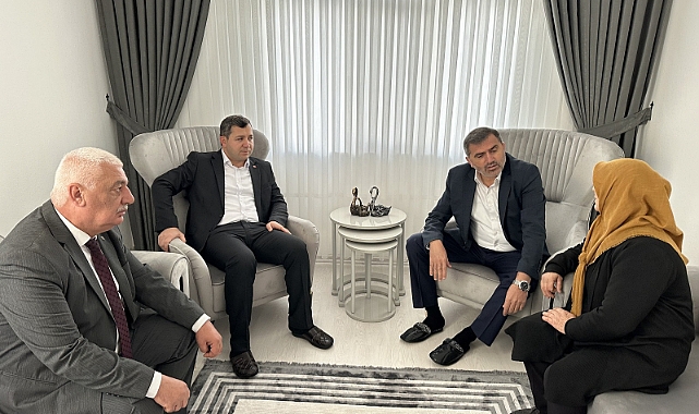MHP Samsun'dan Kıbrıs Gazisi Baki Bolat'ın Ailesine Vefa Ziyareti