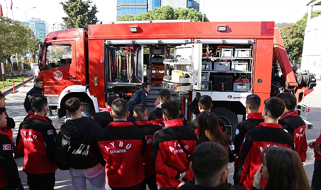 Samsun İtfaiyesi, Öğrencilere Deneyimlerini Aktarıyor