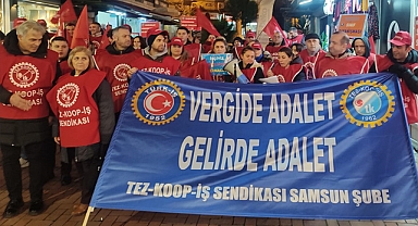 Tez-Koop-İş Sendikası Basın Açıklaması: Geçinemiyoruz!
