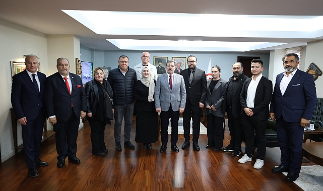 Timbir Heyeti Samsun Valisi Orhan Tavlı'yı Ziyaret Etti