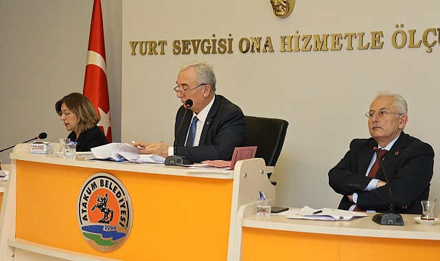 Atakum Belediye Meclisi 2025’in İlk Toplantısını Gerçekleştirdi