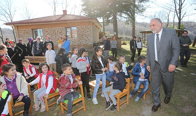 Canik Orman Okulu'nda 4974 Öğrenciye Eğitim