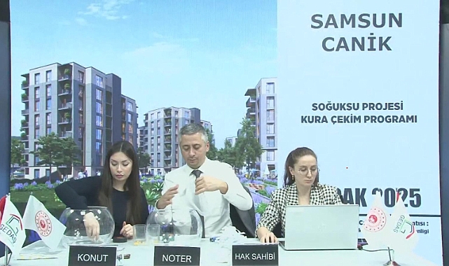 Canik Soğuksu'da Vatandaşlar Yeni Evlerine Kavuştu
