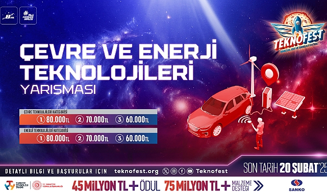 Çevre ve Enerji Teknolojileri Yarışması Başvuruları Başladı