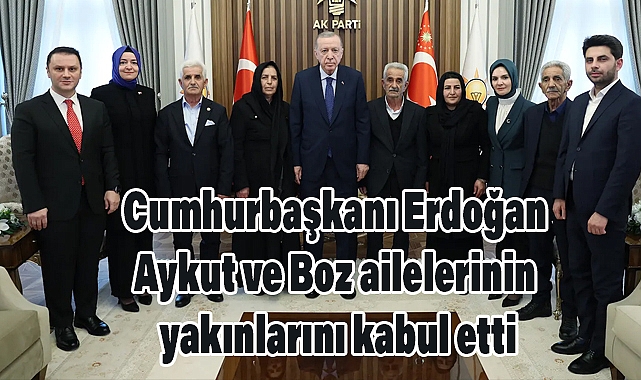 Erdoğan, İkiyaka Katliamında Hayatını Kaybedenlerin Aileleriyle Görüştü
