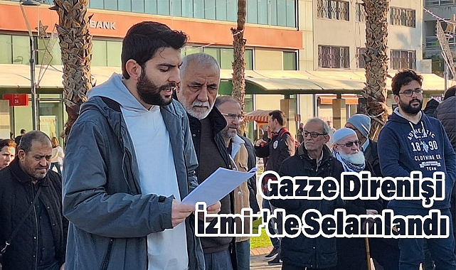 Gazze Direnişi İzmir'de Coşkuyla Selamlandı