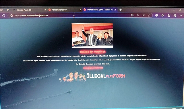 Manisa Haber Ajansı ve Manisa Cep TV Siber Saldırıya Uğradı