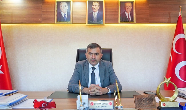 MHP Samsun İl Başkanı Burhan Mucur'dan Miraç Kandili Mesajı