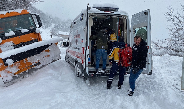84 Yaşındaki Kadının İmdadına Büyükşehir Yetişti