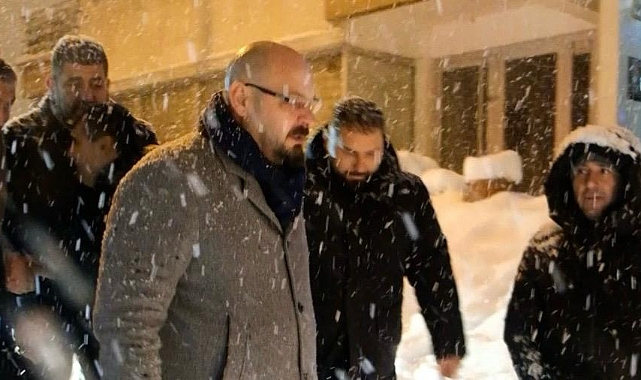 Atakum Belediyesi Karla Mücadelede Tam Kadro Sahada