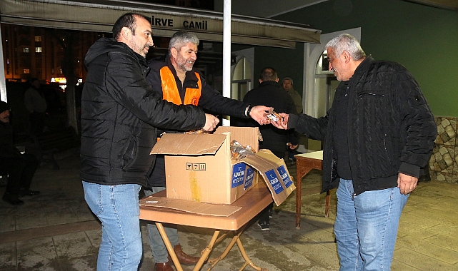 Atakum Belediyesi’nden Kandil Simidi İkramı