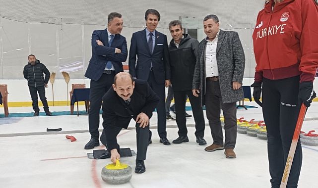 Curling Federasyon Kupası Samsun’da Başladı