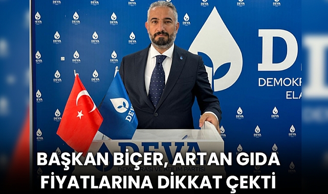Deva Partisi Elazığ İl Başkanı Biçer’den Jeotermal Kaynak Tepkisi