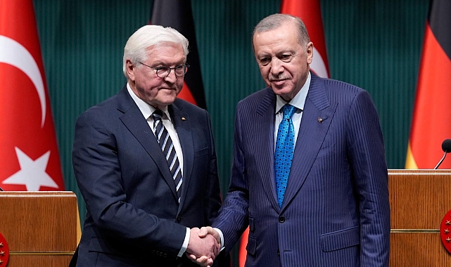 Cumhurbaşkanı Erdoğan, Almanya Cumhurbaşkanı Steinmeier ile Ortak Basın Toplantısında Konuştu