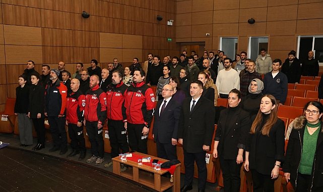 Gönüllü Arama Kurtarma Ekibinden 6 Şubat Anma Programı
