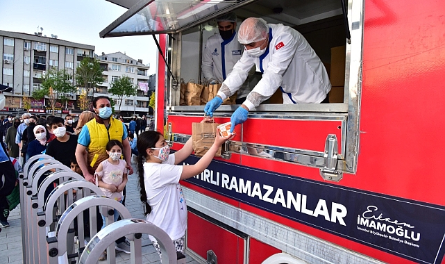İBB'den Ramazan Dayanışması