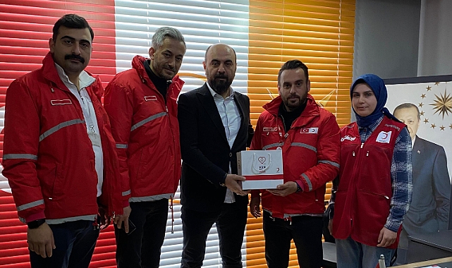 KIZILAY’DAN HAVZA AK PARTİ İLÇE BAŞKANLIĞI’NA ZİYARET