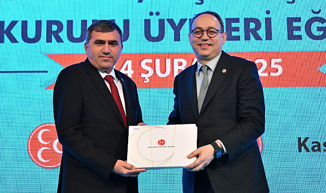 MHP Samsun Heyeti Eğitim Programında Buluştu