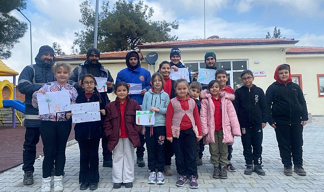 Minik Öğrencilerden Soma Belediyesi’ne Anlamlı Teşekkür!