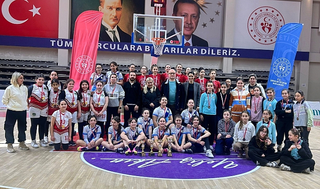 Okul Sporları Küçük Kız-Erkek Basketbol İl Birinciliği Sona Erdi
