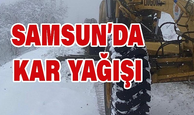 Samsun'da Kar Yağışı Etkisini Gösterdi: Yetkililerden Uyarı!