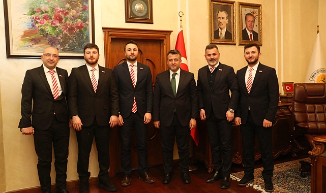 Sevdamız Samsun’dan Büyükşehir Belediye Başkanı Halit Doğan’a Destek Ziyareti