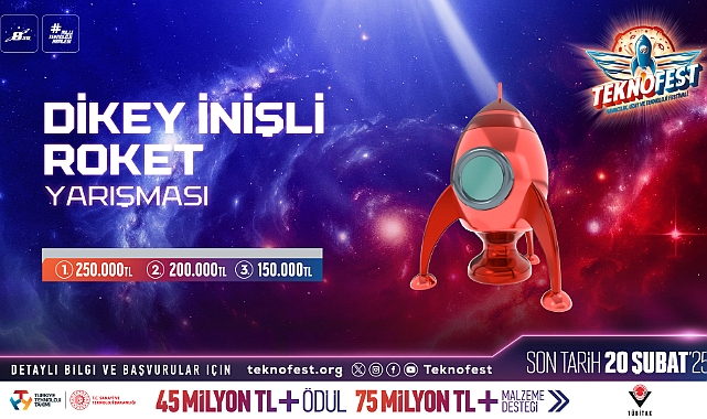 TEKNOFEST Dikey İnişli Roket Yarışması Başvuruları Devam Ediyor!