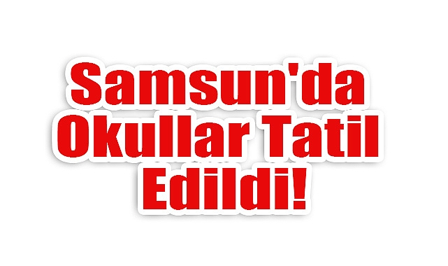 Valilikten Açıklama: Eğitime Ara Verildi